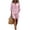 Pink, variant on Short Sets for Women - Short Sleeve Shirts & Wide Leg Shorts Loose fit Casual 2 piece Cotton Linen Sets Outfits(No Bag)