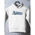 thumbnail image 3 of Brooklyn Sport Style Hoodie Toddler - Toddler Hoodie, White, 3 of 4