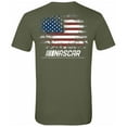 thumbnail image 3 of Men's Checkered Flag Sports Green NASCAR Merchandise Flag T-Shirt, 3 of 3