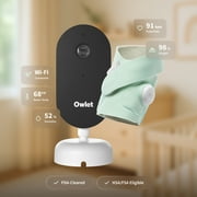 Owlet Dream Duo (Gen 3) Smart Baby Monitor System | Oxygen & Pulse Rate Tracking + 2K HD Video Camera | Health Insights via App - Mint