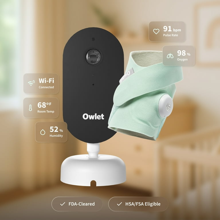 Owlet Dream Duo (Gen 3) Smart Baby Monitor System | Oxygen & Pulse Owlet Dream Duo (Gen 3) Smart Baby Monitor System | Oxygen & Pulse