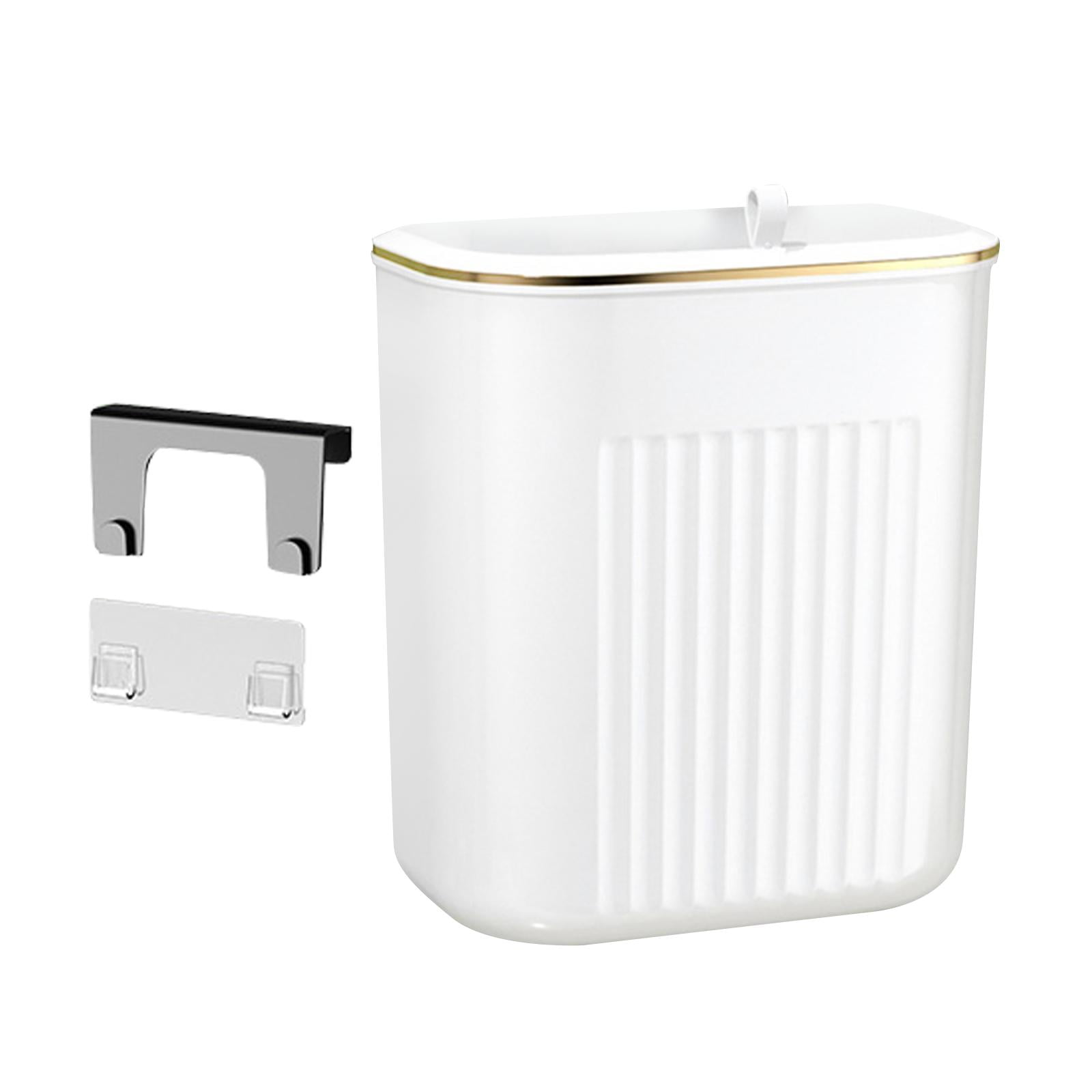 10L Cubo Basura Cocina Colgante Con Tapa, Papelera Debajo Fregadero  Plegable Antiolores Portátil, Contenedor Compostaje Montado, image size:1600x1600