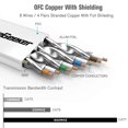 thumbnail image 3 of Cable Ethernet CableGeeker Cat 7 plano blindado de 3 m, paquete de 6, 3 of 7