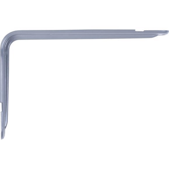 ménsula sencilla 22.5x 35.5 x 4.7 cm gris