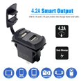 thumbnail image 4 of Cargador De Teléfono Móvil Con Puerto Usb Dual En Forma De Barco A Prueba De Agua Con Cargador De Coche Portátil Con Pantalla De Voltaje seitruly VI012039-01, 4 of 6