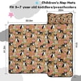thumbnail image 5 of Boston Terrier and Flower Toddler Nap Mats for Kids Preschool,Sleeping Mat Bag or Kids,Toddler Sleeping Bag,Toddler Nap Mat or Daycare, 5 of 6