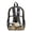 Cat Book Floral, variant on ZIATUBLES Clear Backpack, Heavy Duty Fabric & PVC Transparent Bookbag with Dinosaur Tractor Print, Large Capacity See Through Backpack for School College Work Travel Security