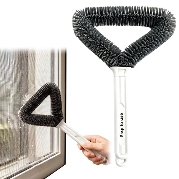 CSSJKYJ Window Screen Cleaning Brush, Innovative Fibre Mesh Screen Cleaner for Window Mesh, Patio Screens, Screen Doors, Pool Cage & Fence - Dry or Wet Use