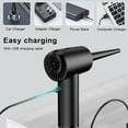 thumbnail image 3 of Air Duster Handheld Rechargeable Electric Air Duster Keyboard Cleaner Accessory, 3 of 8