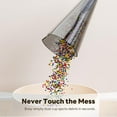 thumbnail image 7 of Cordless Vacuum Cleaner, 12000 Pa Powerful Stick Vacuum with Brushless Motor, LED Touch Display, 30 Mins Long Runtime, Self-Standing Lightweight Vacuum for Hard Floor Carpet Hair, Gray, 7 of 7