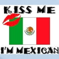thumbnail image 2 of CafePress - Kiss Me I'm Mexican Infant Bodysuit - Baby Light Bodysuit, Size Newborn - 24 Months, 2 of 4