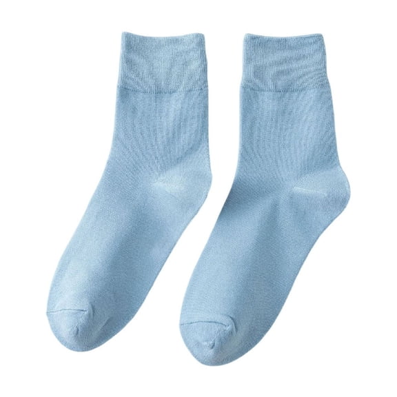 successthop Socks for Boots for Women Daily Ladies Gift Cute Comfortable Casual Colorful Summer Sock Blue