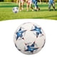 thumbnail image 1 of Balones De Fútbol Deportivos, Cuero De PU Tamaño 5 Balones De Fútbol Tradicionales De Alta Resistencia Baja Absorción De Agua Para Practicar, 1 of 7