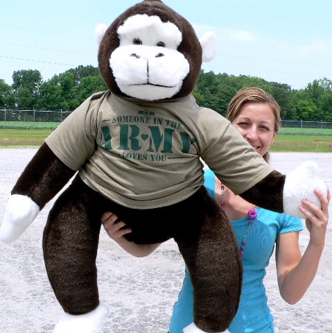 walmart giant stuffed monkey