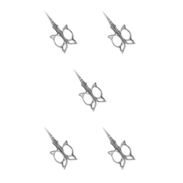 Tijeras De Costura Profesionales Riwesomey Acero Inoxidable Plateadas Type2 NO2