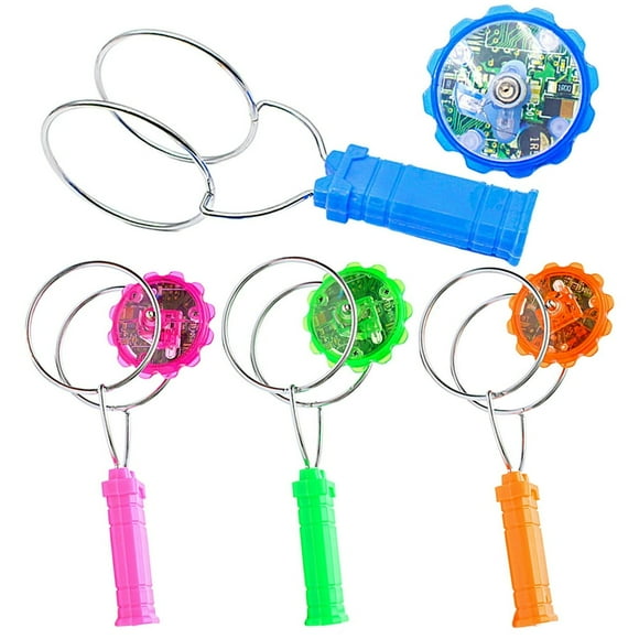 Magnetic Gyro 1 Set Entertainment High-speed Interesting Rail LED Gyro Wheel