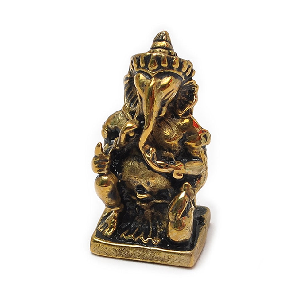 Vietguild/'s Ganesh Ganpati Elephant Bronze Figurine Statue Amulet