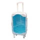 thumbnail image 2 of Mini carrito de equipaje, suministros para juegos de simulación, casa de muñecas, escenario, joyería para muñecas, pequeño Azul, 2 of 6
