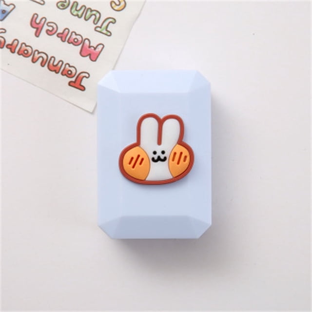Estuche para lentes de contacto con espejo, mini estuche para lentes de contacto con forma de fruta, para viajes al aire libre, cuidado de lentes de contacto