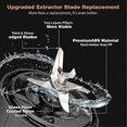 thumbnail image 4 of SS101 Replacement Blade 7 Fins for , Blender Replacement Parts for SS100, SS300, SS351, SS400, SS401, CO351B, 4 of 5