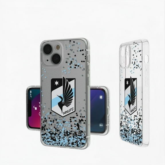 Minnesota United FC iPhone Confetti Design Clear Case