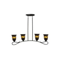 Dale Tiffany Shell Hanging Fixture Dark Bronze in finish