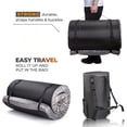 thumbnail image 4 of Memory Foam Camping Mattress Pad, Portable Foam Sleeping Pad for Camping, Roll Up Mattress Sleeping Mat for Adults Floor Mattress Guest Floor Bed for Sleepover, Car, Tent SUV Cot Mattress, 72.x24in, 4 of 15