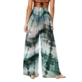 thumbnail image 2 of OGLCCG Women's Cover Up Pants See Through Sheer Mesh Chiffon Beach Pants Wide Leg Boho Palazzo Pant Bikini Bottom Cover-Ups,XL, 2 of 7