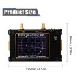 thumbnail image 5 of 3G S-A-A-2 V2 Vector Network Analyzer Digital Nano VNA Tester USB Logic Antenna Analyzer Standing, 5 of 7