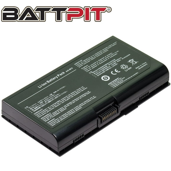 BattPit: Laptop Battery Replacement for Asus M70Vn, 07G016541875, 70-NFU1B1100PZ, 70-NRJ1B1000PZ, 70-NSQ1B1200PZ, A42-M70 (14.8V 4400Mah 65Wh)