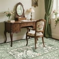 thumbnail image 3 of GlowSol 8'x10' Area Rug Botanical Floral Print Indoor Rugs Stain-Resistant Non-Slip Accent Rugs for Living Room Bedroom, Green, 3 of 7