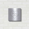 thumbnail image 3 of Luxe Metal Art 'Forever & Ever Amen' by Susan Ball, Metal Wall Art, 12"x12", 3 of 9