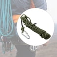 thumbnail image 4 of Cuerda de seguridad para escalada en roca al aire libre, 10 m, para senderismo, rescate, supervivencia, escape, con garras voladoras, 4 of 8
