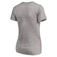 thumbnail image 3 of Women's Heather Gray Philadelphia Phillies Core Wahconah V-Neck T-Shirt, 3 of 3