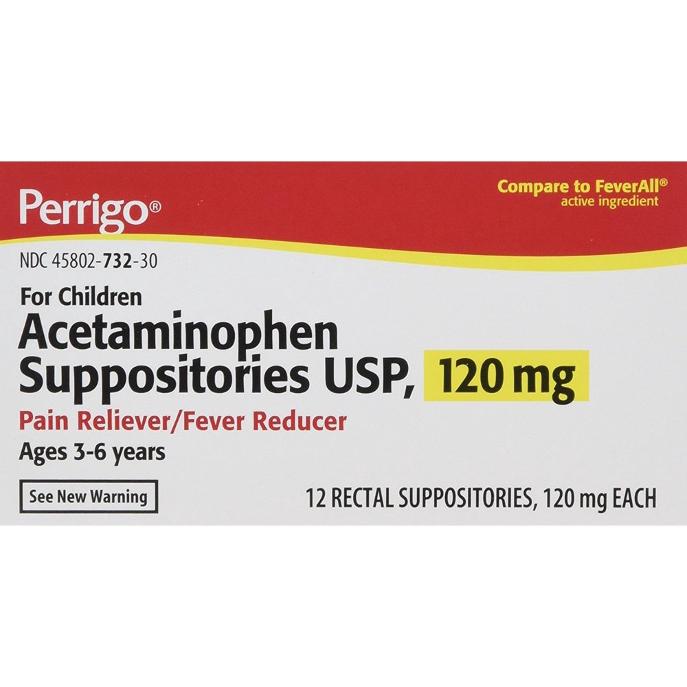 Acetaminophen Rectal Suppositories Generic for Tylenol Suppositories