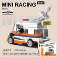 thumbnail image 5 of Bloques de construcción para niños, coche de carreras para armar juguete de ladrillos, autobús, vehículo de ingeniería, ambulancia, modelo extraíble, Compatible con Lego, 5 of 5