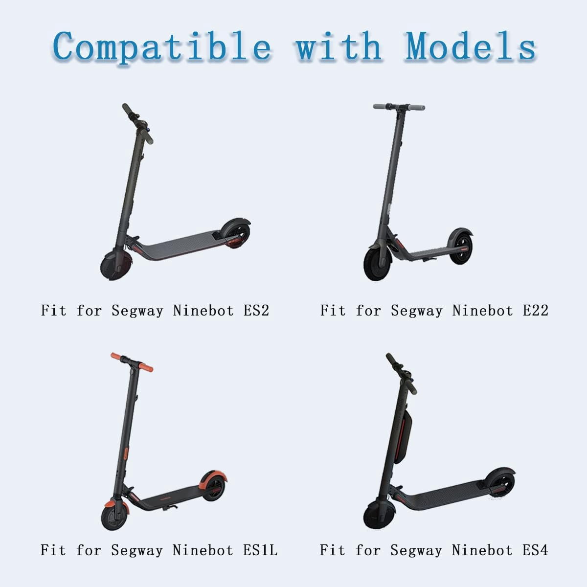 42V 1.7A Charger for Segway Ninebot Electric Scooters ES2, ES4, E22, F20A, F25, F30, F40, D18, D28, D40, F2, F2 Plus, F2 Pro, Air T15, E2 Pro & More – with 36V Li-ion Battery Replacement Power Cord