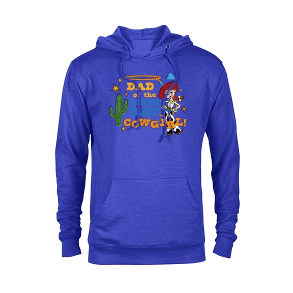 Disney and Pixar’s Toy Story Dad of the Birthday Cowgirl - Pullover Hoodie for Adults - Customized-Royal