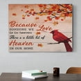 thumbnail image 6 of ADALE Because Someone We Love Is in Heaven Canvas Print Christmas Red Bird Canvas Wall Art Farmhouse Holy Night Canvas Pictures Wall Prints Decorative Unframed 12x16 Inch, 6 of 6