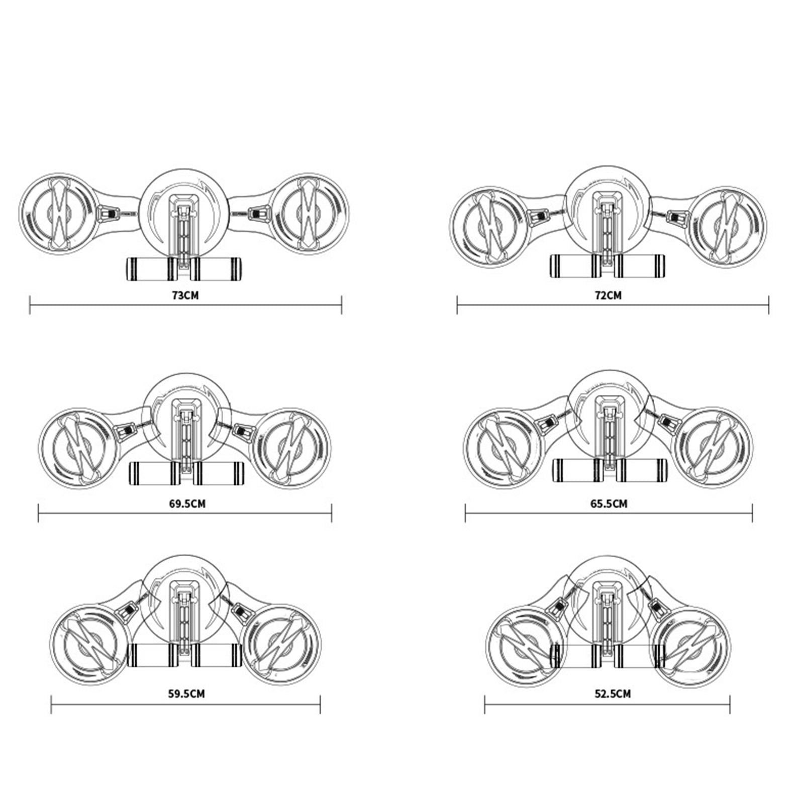 up Bar Portable Chest Muscle Exercise 2 in 1 Push up Handles Multi Functional for Gym Outdoor Floor Muscle Building