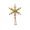 C-19*13CM/7.4*5.1INCH, variant on Tree Topper Star, Ornaments for Christmas Tree - Tree Top Star Christmas Tree Pentagram Decoration Plastic Five Christmas Day Decoration Supplies Christmas Gift