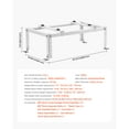 thumbnail image 5 of KFFKFF Adjustable Anti-Vibration Ground Stand for Mini Split Air Conditioners and Heat Pumps, Compatible with 9000-24000 BTU Units, Durable Floor Mount with 551 lbs Load Capacity, 5 of 9