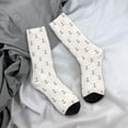 thumbnail image 5 of Vsdgher Anchors Crew Socks for Men & Women, Breathable Casual Athletic Ankle Socks, 5 of 6