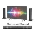 thumbnail image 2 of HLONK Stock-Up Essentials 20W Detachable TV Soundbar Small Soundbar For TV Surround Sound System TV Sound Bar Speakers With Bluetooth/AUX Connection For PC/Gaming/Projectors Savings, 2 of 9