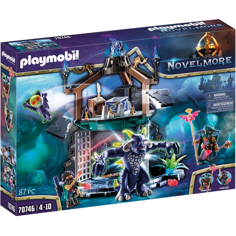 PLAYMOBIL Violet Vale Demon Lair Action Figures, Includes 2 Dark
