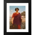 thumbnail image 2 of John William Godward 11x14 Black Modern Framed Museum Art Print Titled - Appointment (1903), 2 of 5