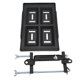 thumbnail image 2 of Heavy Duty Car Boat Battery Holder Hold Down Tray with Adjustable Bracket Universal for 27 30 31 Series Batteries(28 Tray +23 Stand ), 2 of 9