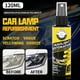 thumbnail image 1 of Spray Restaurador para Faros de Coche | Líquido Restaurador de Faros | Kit de Pulido y Aclarado para Vehículos | Resistente a Rayos UV | Elimina Amarillamiento y Oxidación | Botella de 120ML, 1 of 9