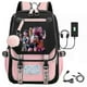 thumbnail image 1 of K-Pop Demon Hunters Anime School Backpack Cute Cartoon Print Bag for Students 1, 1 of 1
