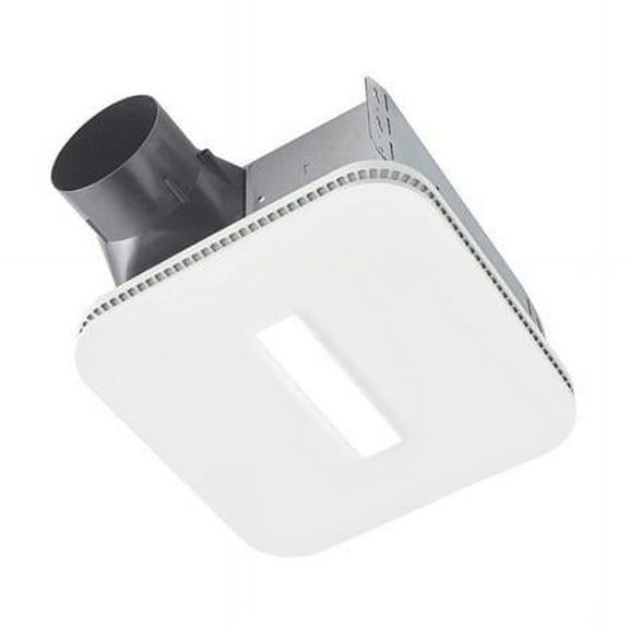 Broan NuTone AE110LK 110 CFM Flex Series Ceiling Bathroom Exhaust Fan with Clean Cover Grille & LED Light Energy Star